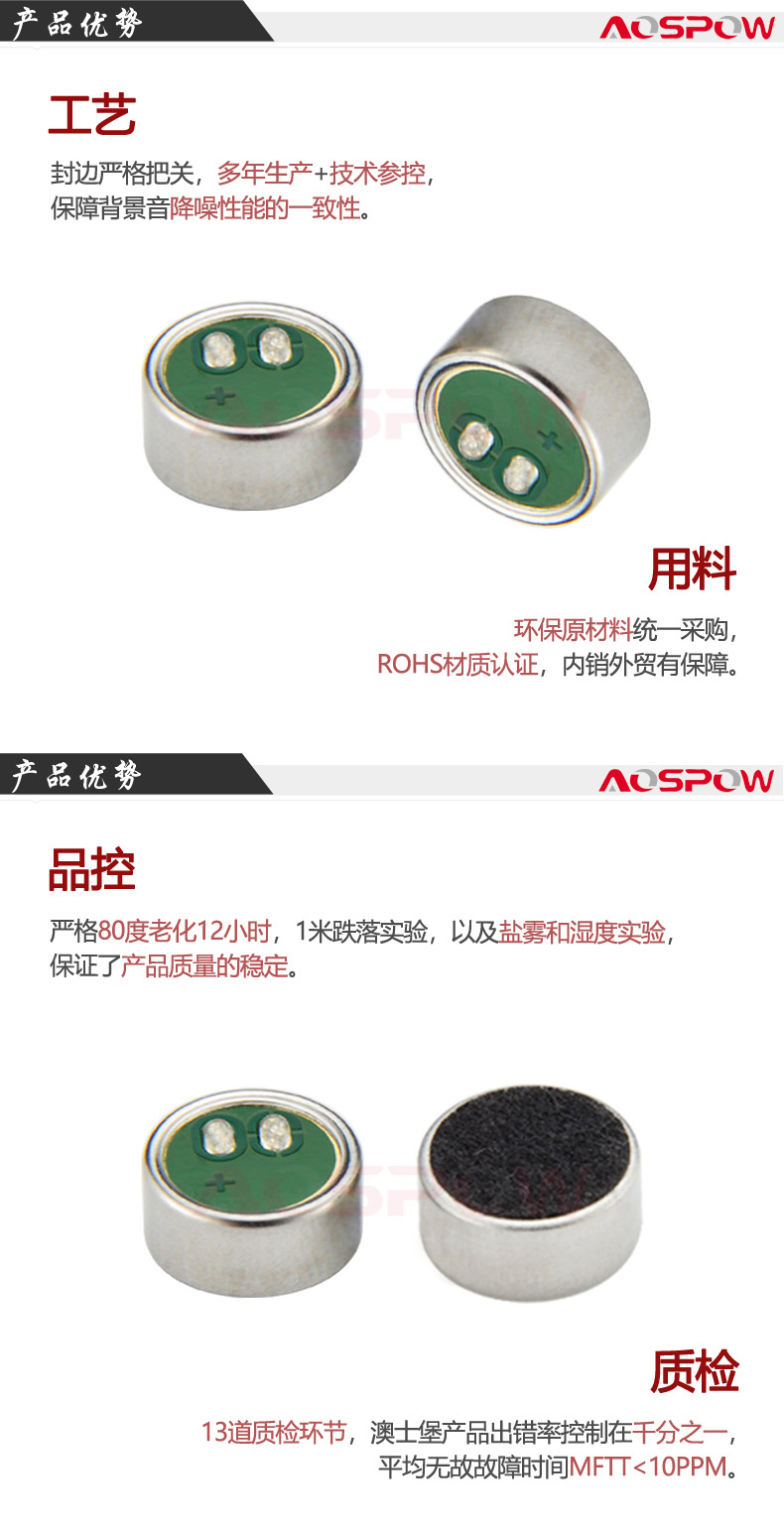 9745學(xué)習(xí)機咪頭產(chǎn)品優(yōu)勢